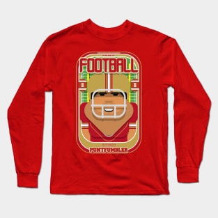 American Football Red and Gold - Enzone Puntfumbler - Seba version Long Sleeve T-Shirt